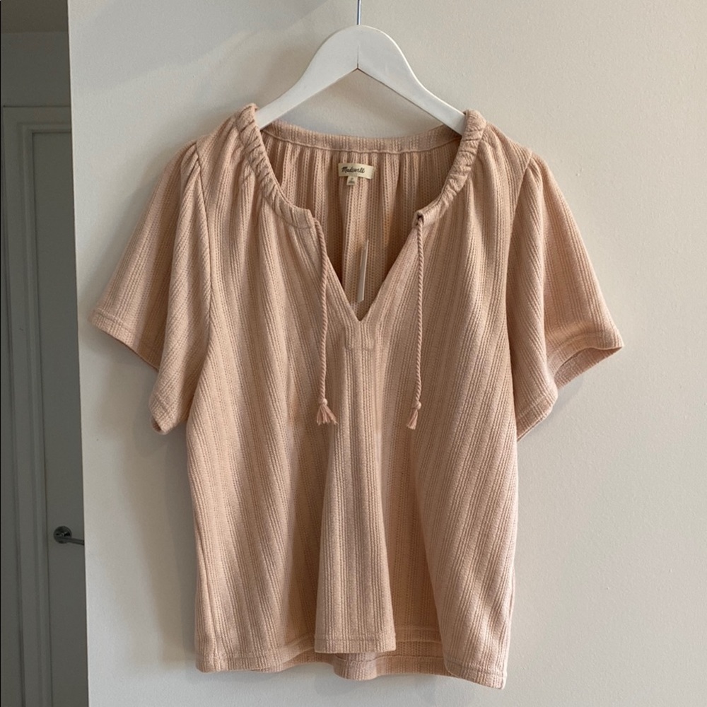 Madewell Blush/Beige top
